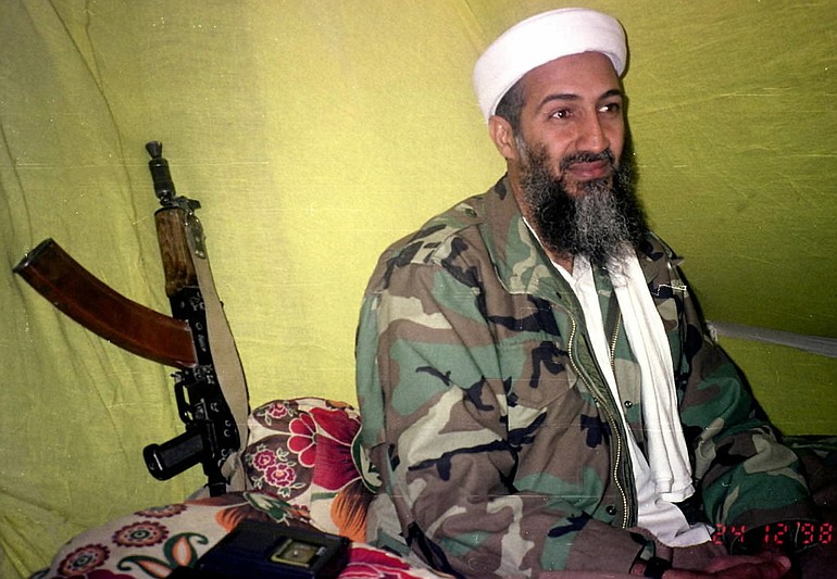 Osama bin Laden is seen in this 1998 file photo.