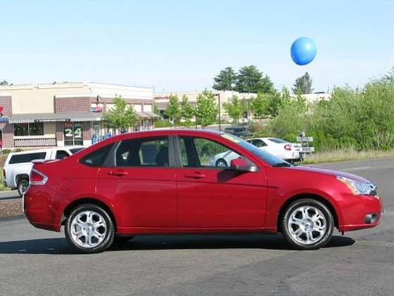 The Skamania County Sheriff's Office says Joseph Ronald Sizemore, a missing mentally disabled man from Portland, was last seen in a red 2009 Ford Focus like the one pictured here.