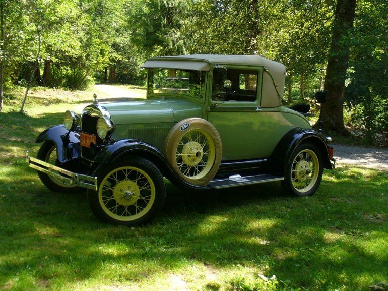 La Center: This 1928 Model A Ford Sport Coupe belonging to Roger and Gwyne Maxwell of La Center will be on display in August at the Columbia River Concours d'Elegance.