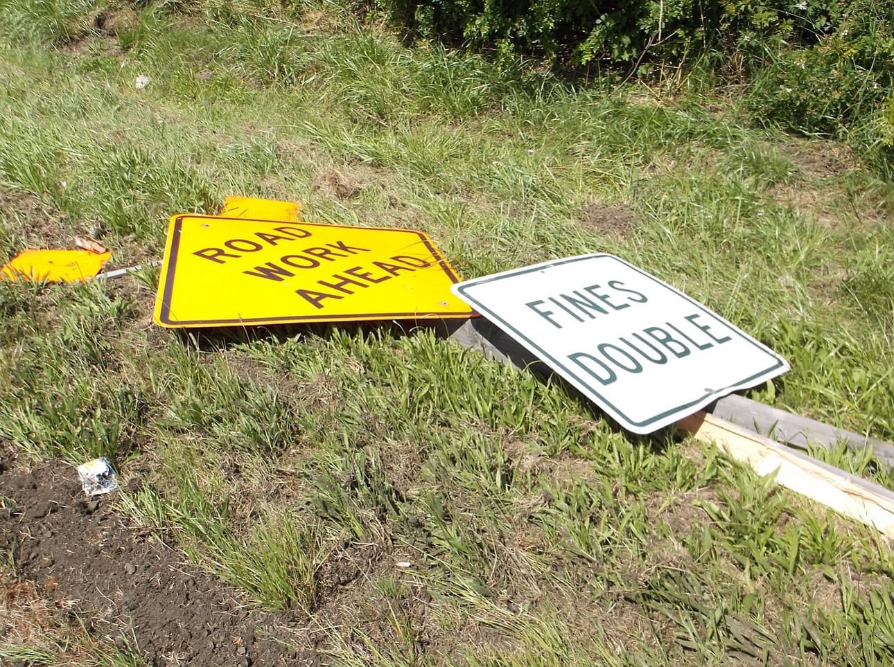 The crash near Woodburn, Ore happened in a highway work zone.