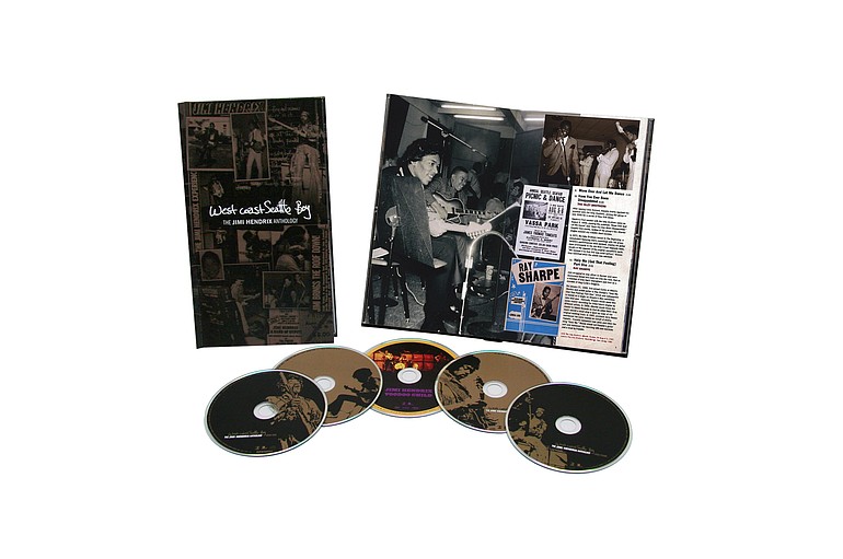 &quot;West Coast Seattle Boy,&quot; a box set featuring material by Jimi Hendrix, is in stores for the 2010 holiday season.