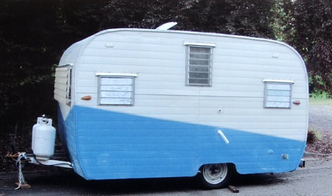 Bill Laubach lives out of a 1966 Aloha trailer that was stolen on Friday afternoon.
