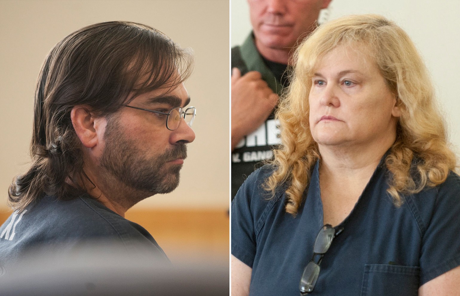 Jeffrey and Sandra Weller appeared in Clark County Superior Court on Thursday for resentencing.