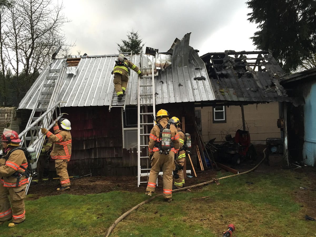 Clark County Fire District 13 Chief Ben Peeler said that a neighbor called 911 to report a fire at a Yacolt house, saving the house from sustaining more damage.