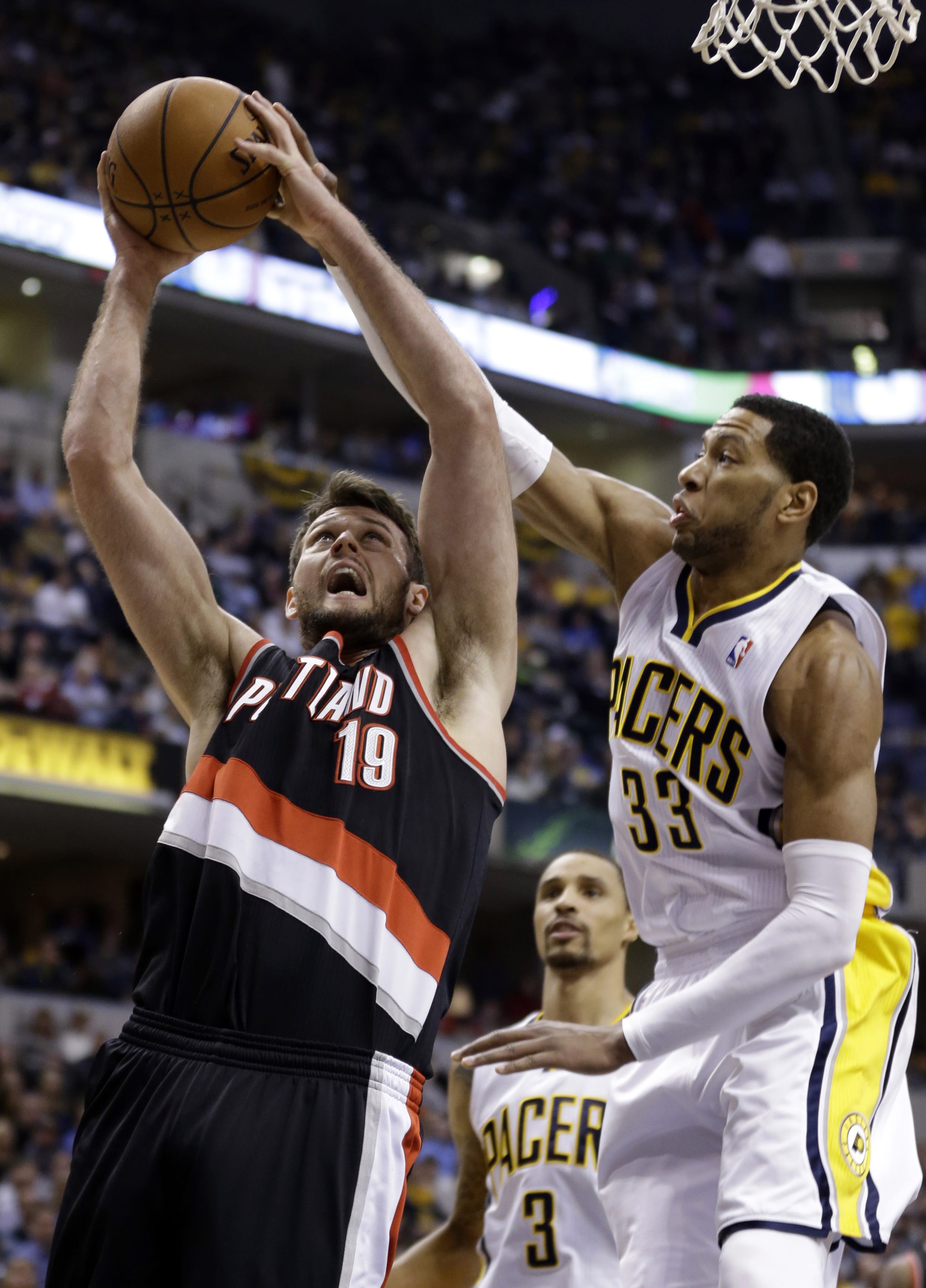 The Blazers expect to have Joel Freeland (19) back healthy for the playoffs.