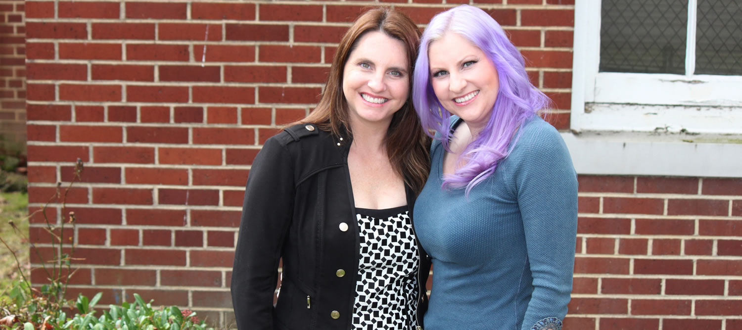 Jennifer Chilton (left) and Kimberly Abell (right) survived years of sexual and emotional abuse by their father, who was later sentenced to 20 years in prison.