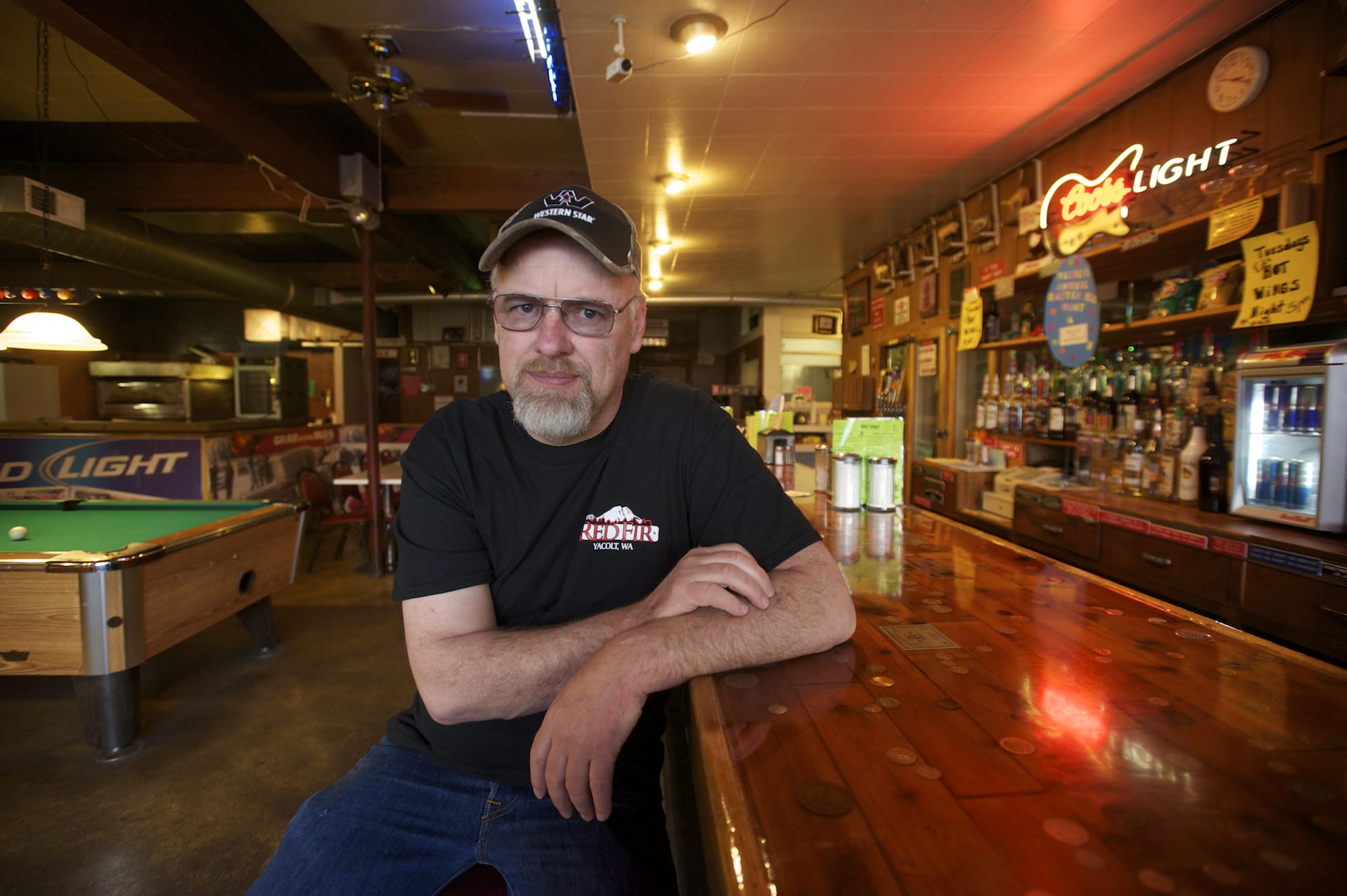 Dave Ayers said he hopes to sell the Red Fir, a Yacolt watering hole since 1963, and plans to retire.