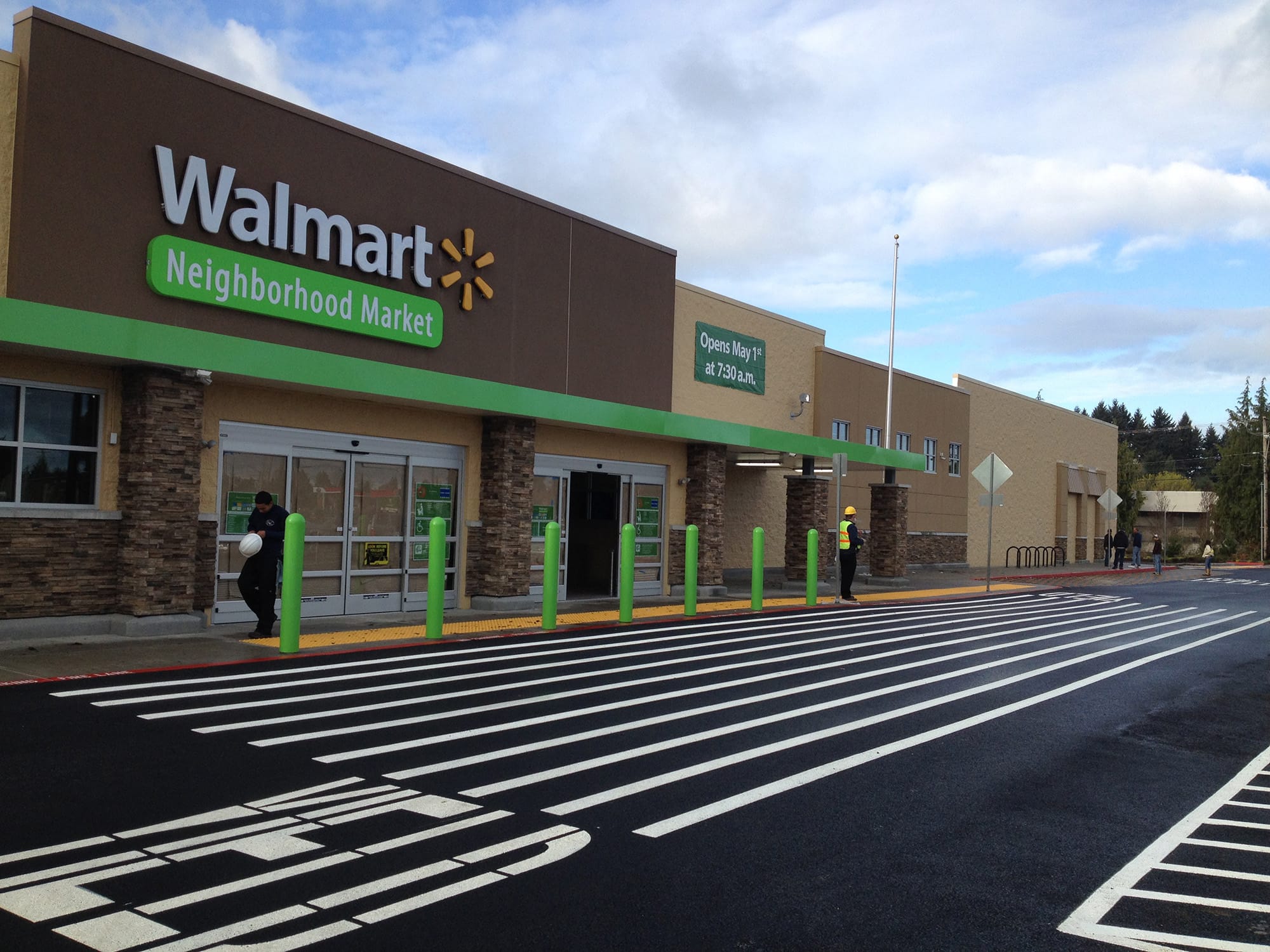 Wal-Mart's newest neighborhood market will open May 1 at Fourth Plain and Grand boulevards.