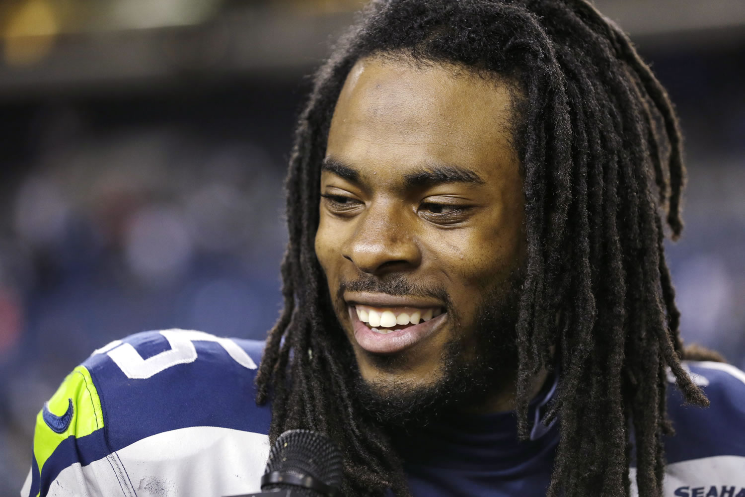 Seattle Seahawks' Richard Sherman is entering the final year of his rookie contract.