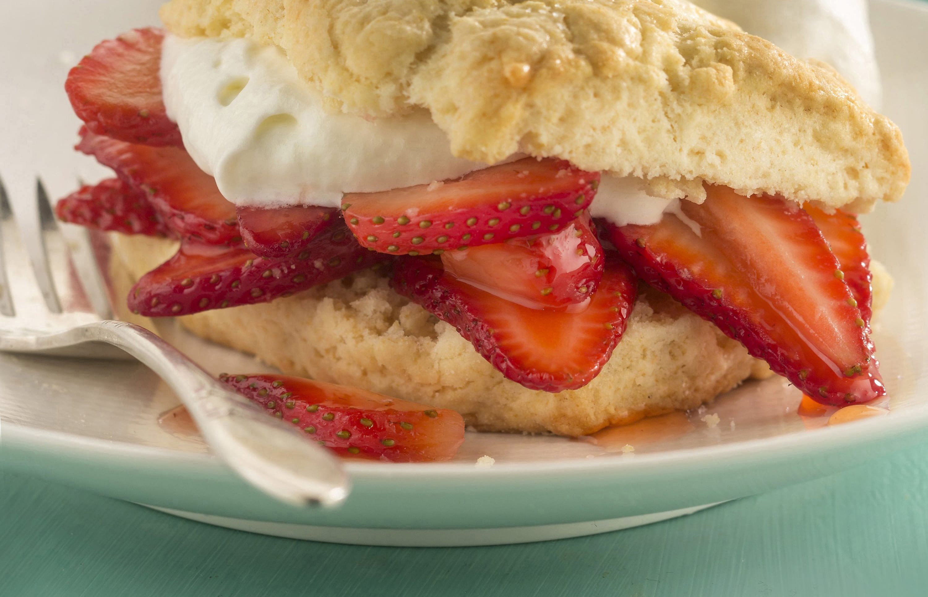 Celebrate the spring season with strawberry shortcake.