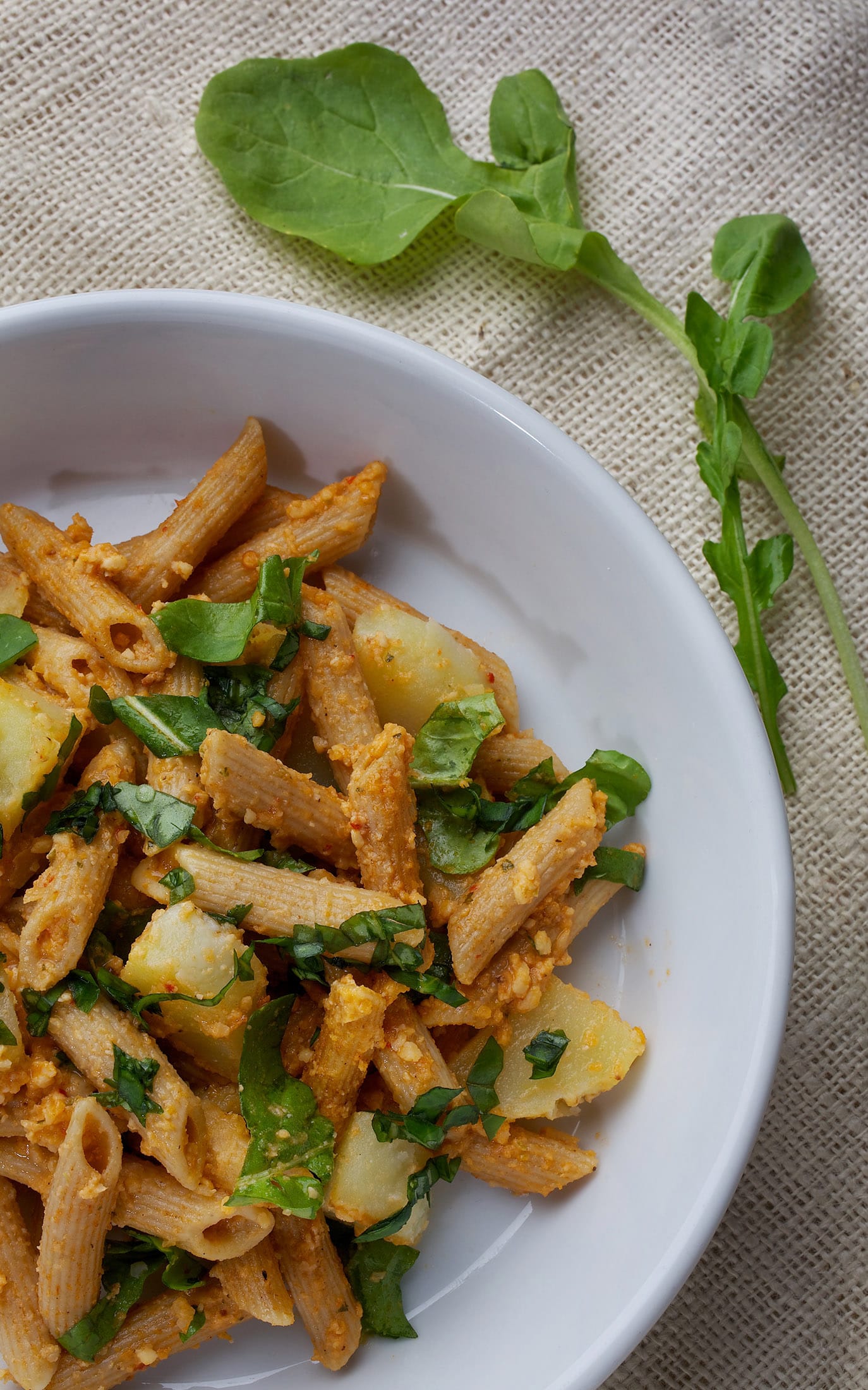 Red Whole-Wheat Penne.