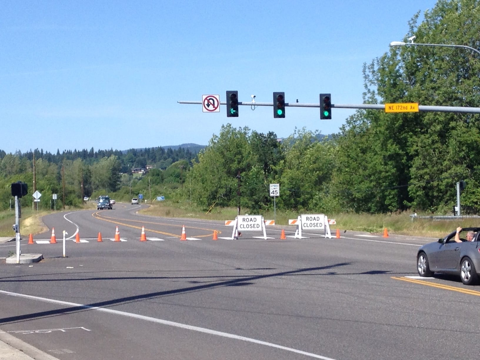 Traffic detectives shut down Ward Road for about three hours while they investigated a serious crash that happened on the road in Hockinson.
