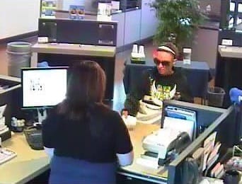 Police are looking for this woman, suspected of robbing a Columbia Bank branch in Orchards.