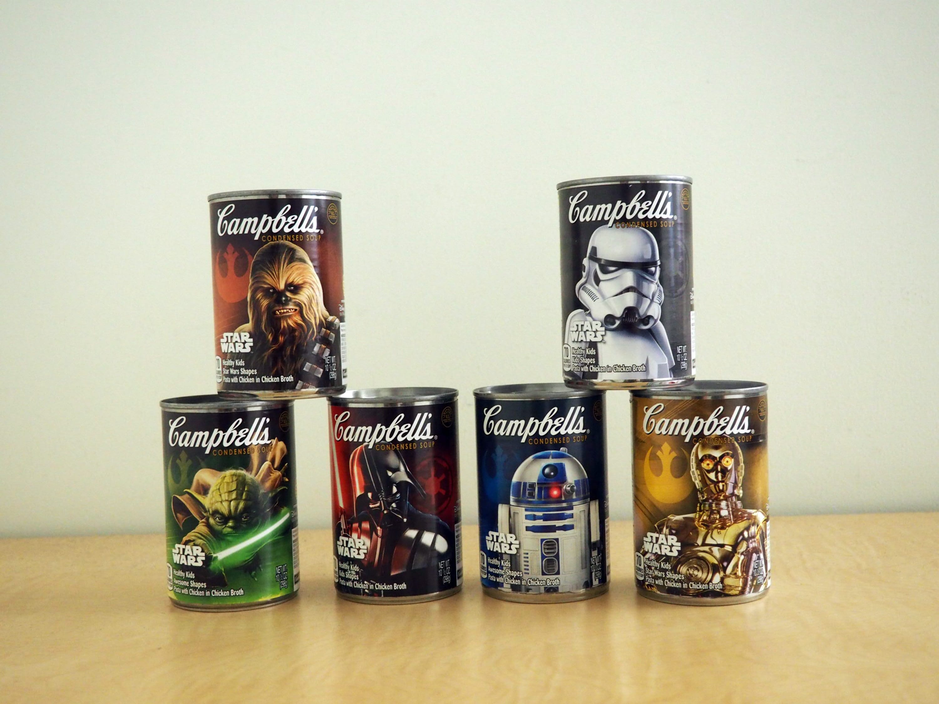 Campbell's has limited-edition "Star Wars" chicken noodle soup.