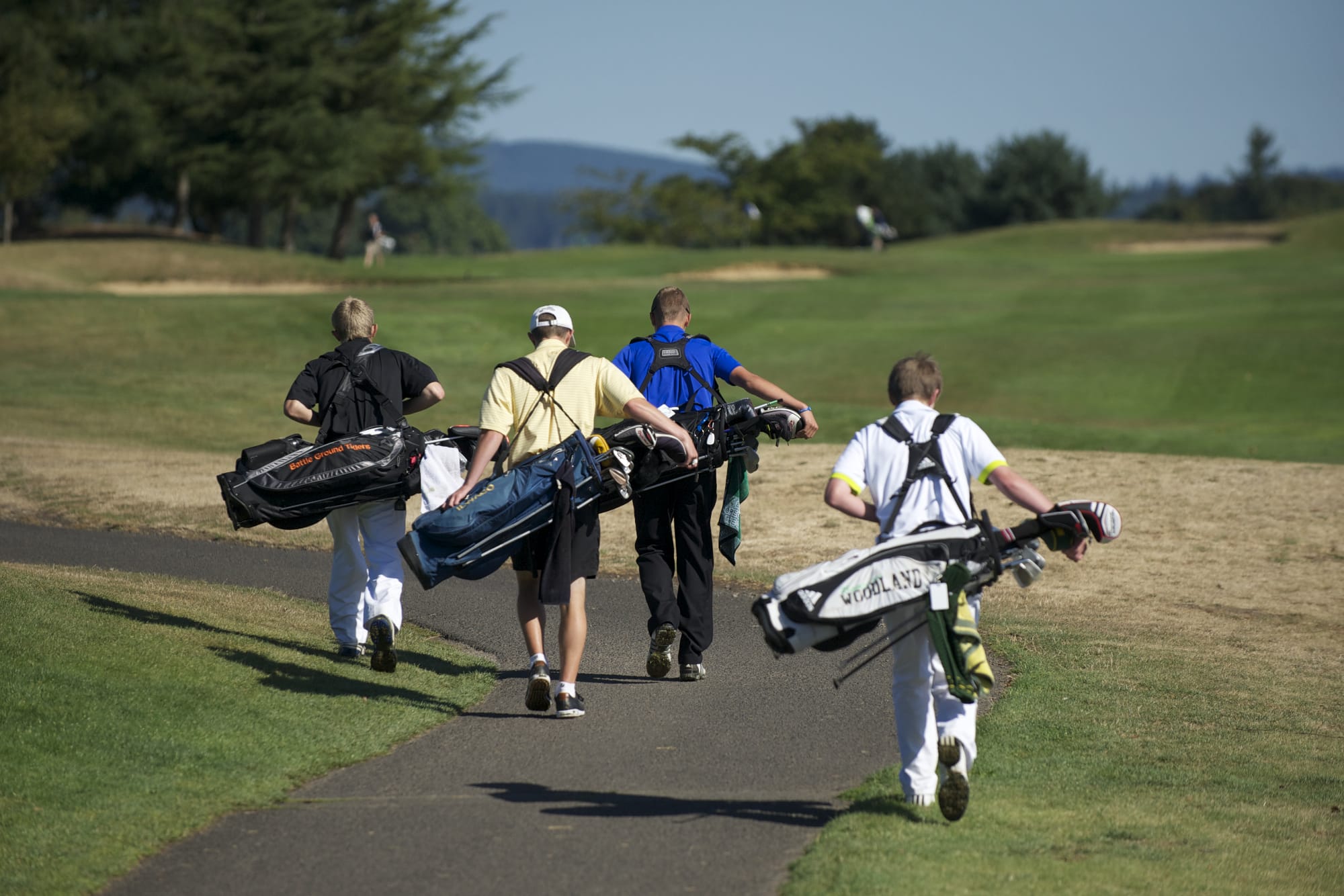 Boys golf from 2012 at Tri-Mountain Golf Course.