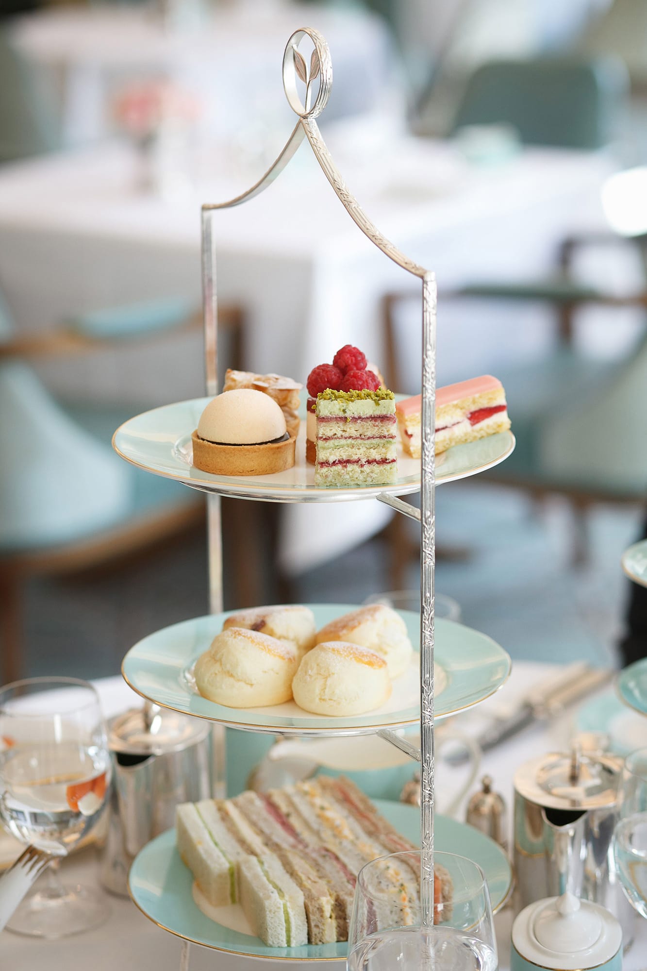"I can imagine bringing a group of friends here to enjoy" afternoon tea in Fortnum & Mason's Diamond Jubilee Tearoom, pastry chef Hideko Kawa says.