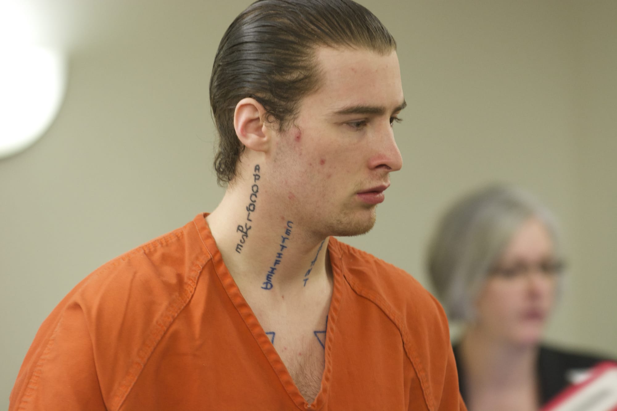 Zacheriah A. Douglas appears in Clark County Superior Court on May 6, 2014, in connection with the shooting death of Craig Moritz in February 2014. Douglas was sentenced Friday to 460 months in prison after pleading guilty to first-degree murder.