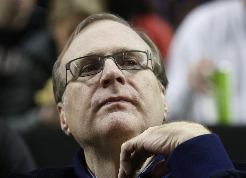 Paul Allen, owner of the Portland Trail Blazers and Seattle Seahawks.