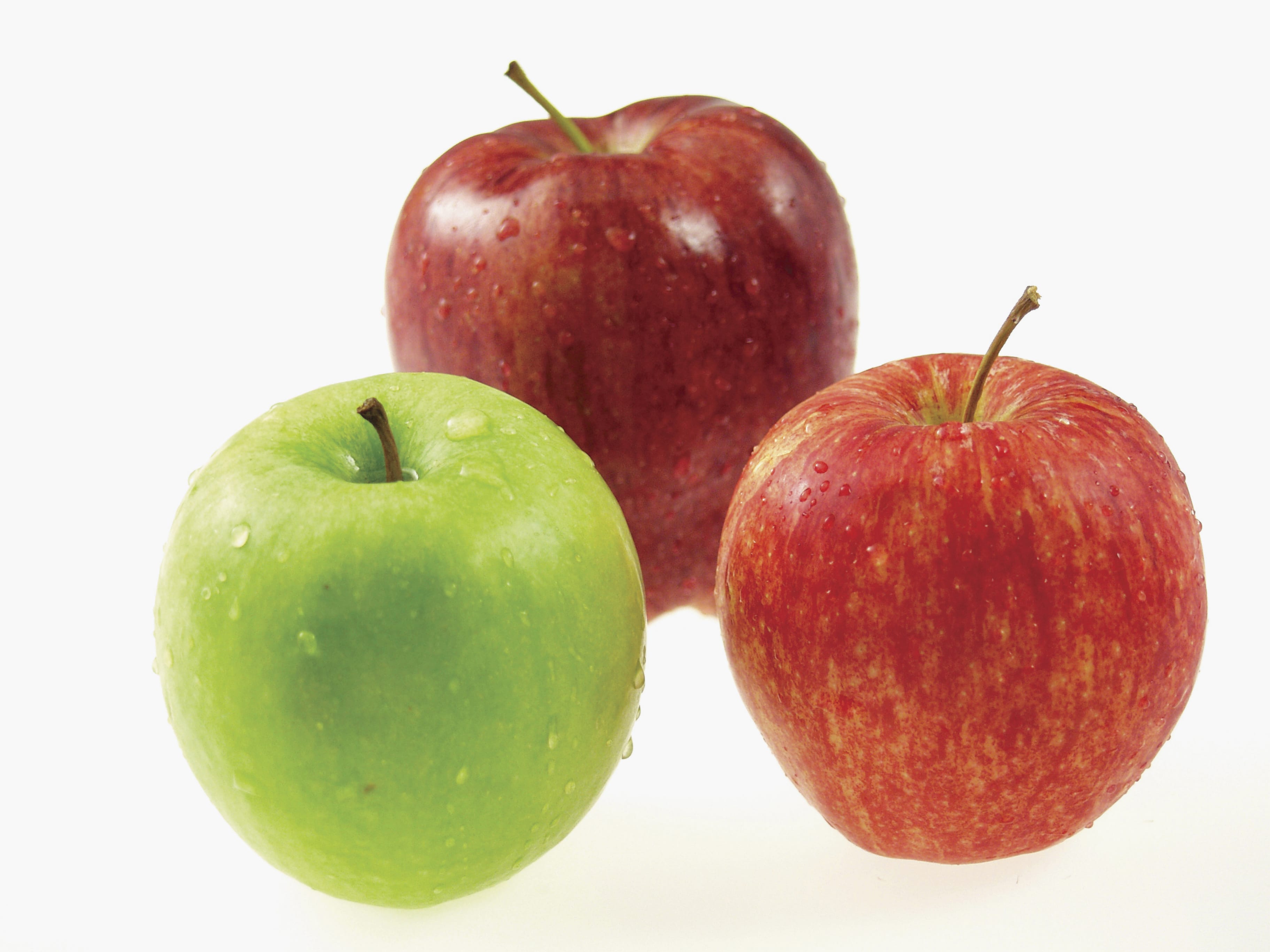 Assorted apples