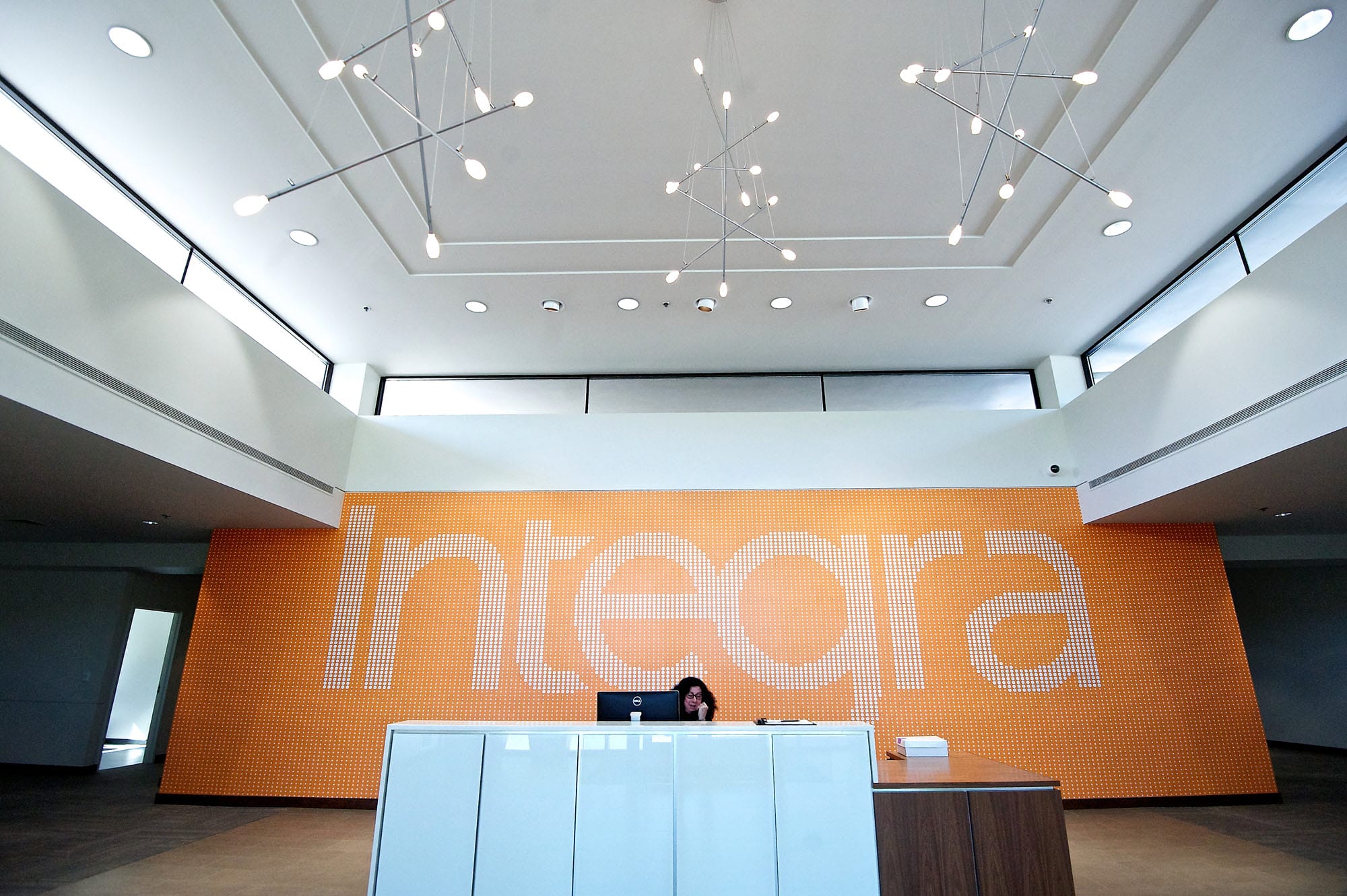 The new offices for Integra, which this year relocated from Portland, are seen June 18 at the former Hewlett-Packard complex in east Vancouver.