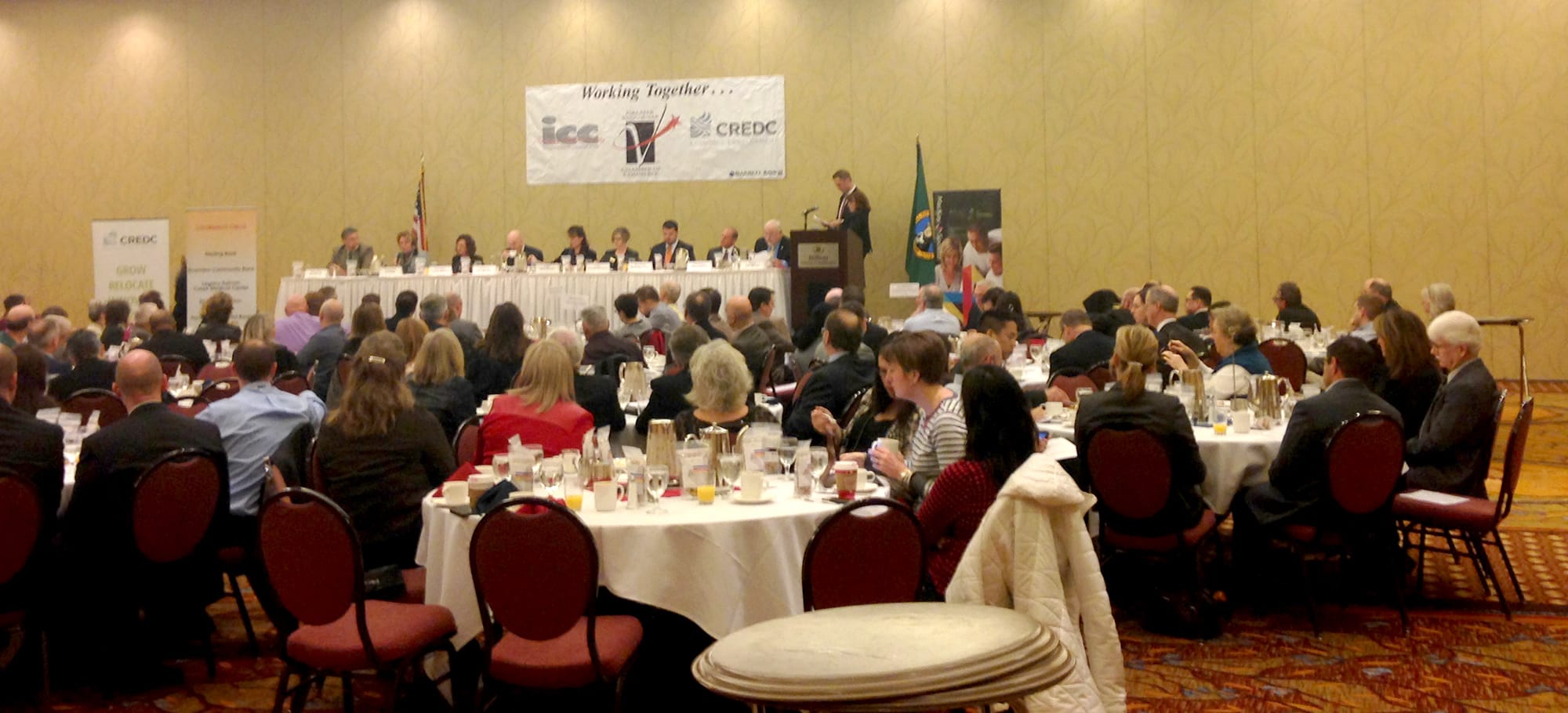 Southwest Washington lawmakers gathered for an annual legislative outlook breakfast early Friday morning.