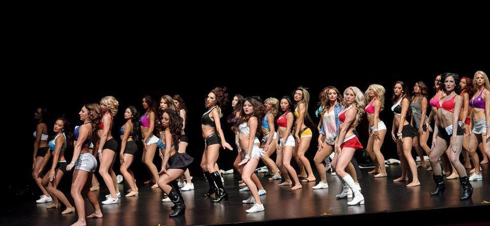 Vancouver: Dancers, including alums from the Vancouver Volcanoes Dancers, audition in July to be picked for the 2014-15 Portland Trail Blazers Dancers squad.