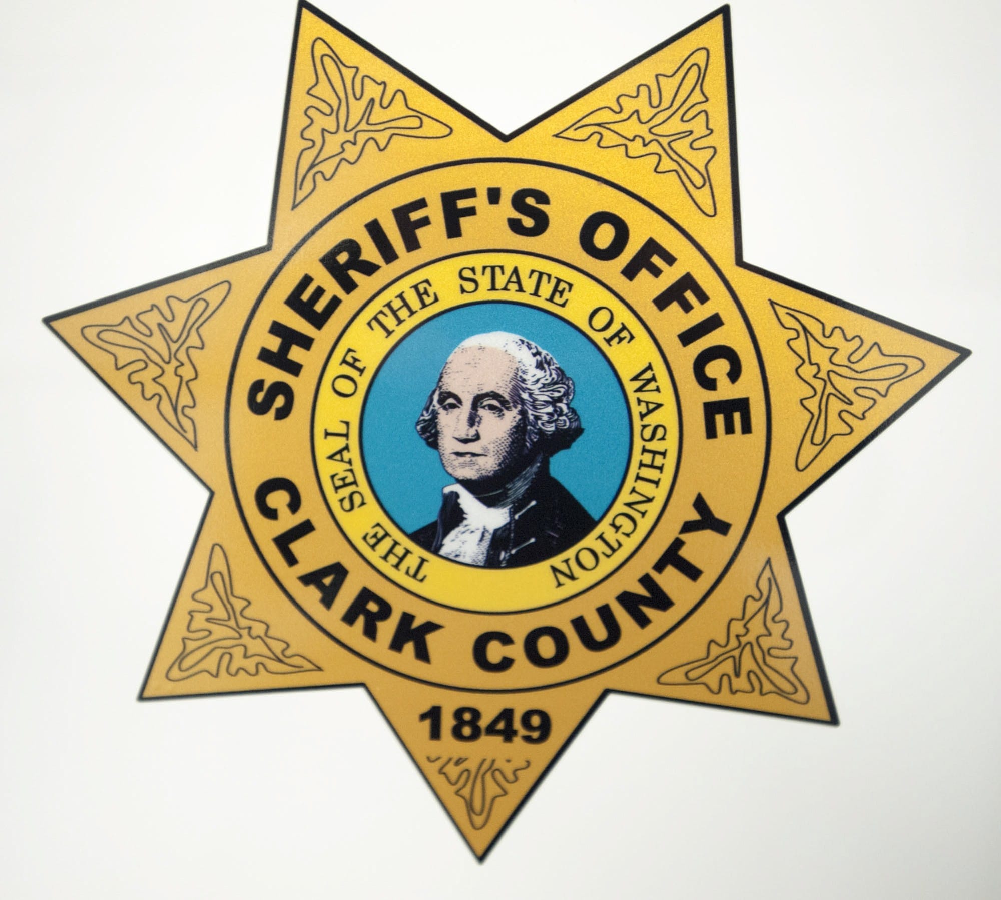 The Clark County Sheriff's Office seven-point star is part of the new decals being applied to the agency's patrol vehicles.