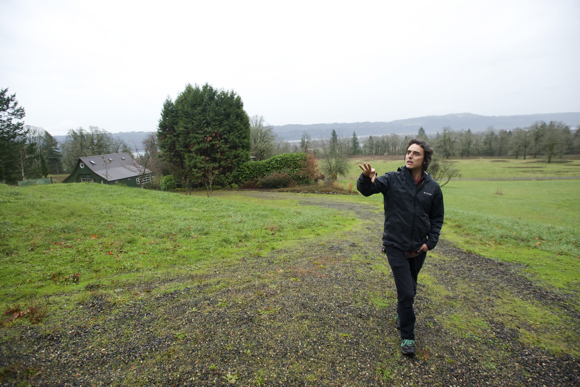 Greg Misarti and his wife, Nell Warren, want to establish an art and ecology center on their property outside Washougal in the Columbia River Gorge National Scenic Area.