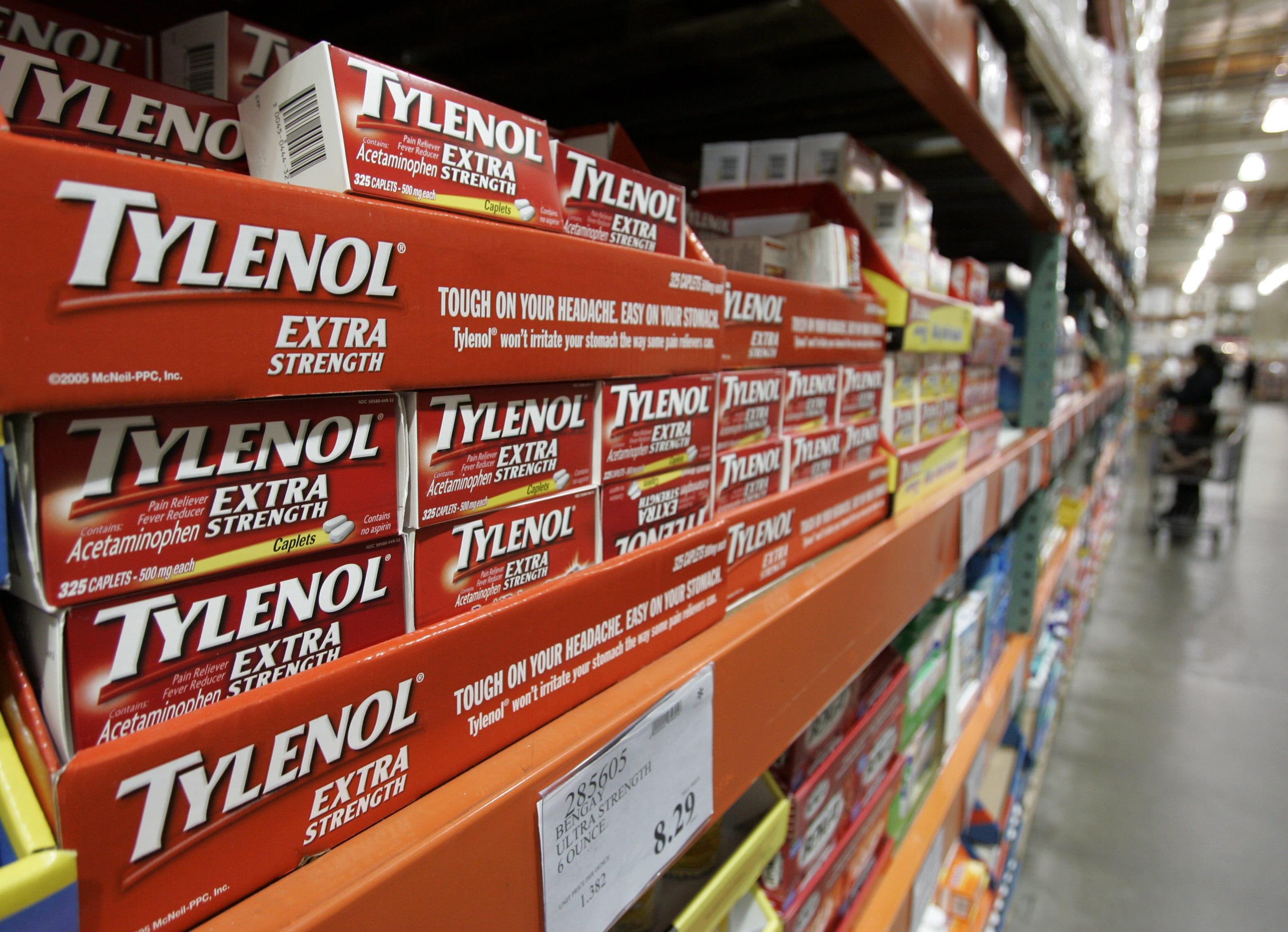 Tylenol is one of the common brands of over-the-counter acetaminophen, a painkiller that can cause liver damage, even fatally, in large doses.