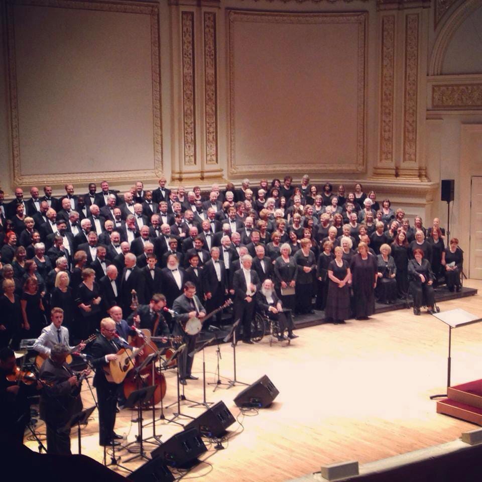 Clark County: The Vancouver USA Singers joined other community choirs from around the nation, plus bluegrass band Dailey &amp; Vincent, to rock New York City's Carnegie Hall on June 8.