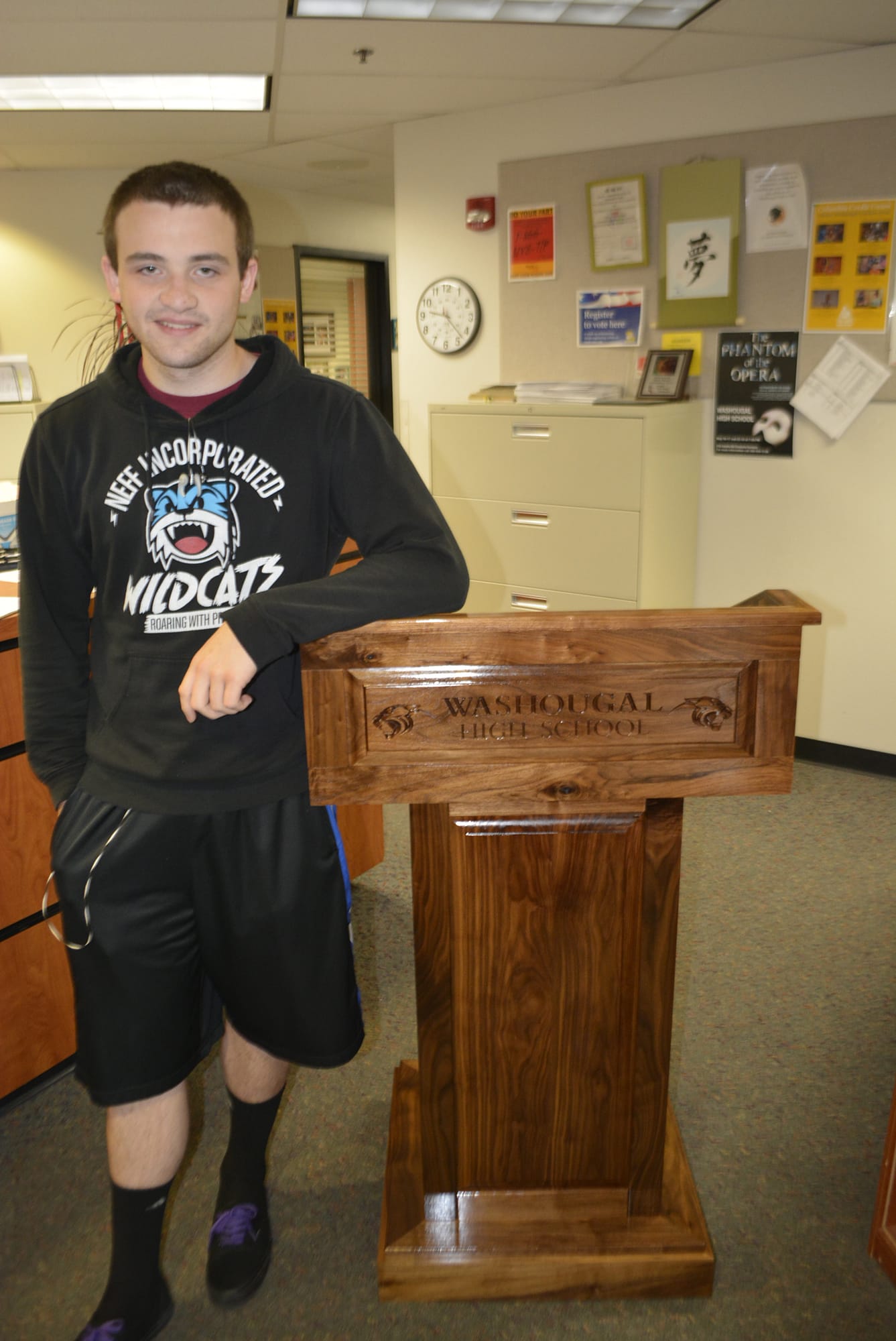 Washougal: Noah Cima's beautiful senior project will be useful to Washougal High School for years to come.