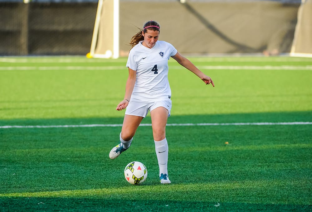 Concordia&#039;s Ana Delgadillo was named GNAC Women&#039;s Soccer Defensive Player of the Week.