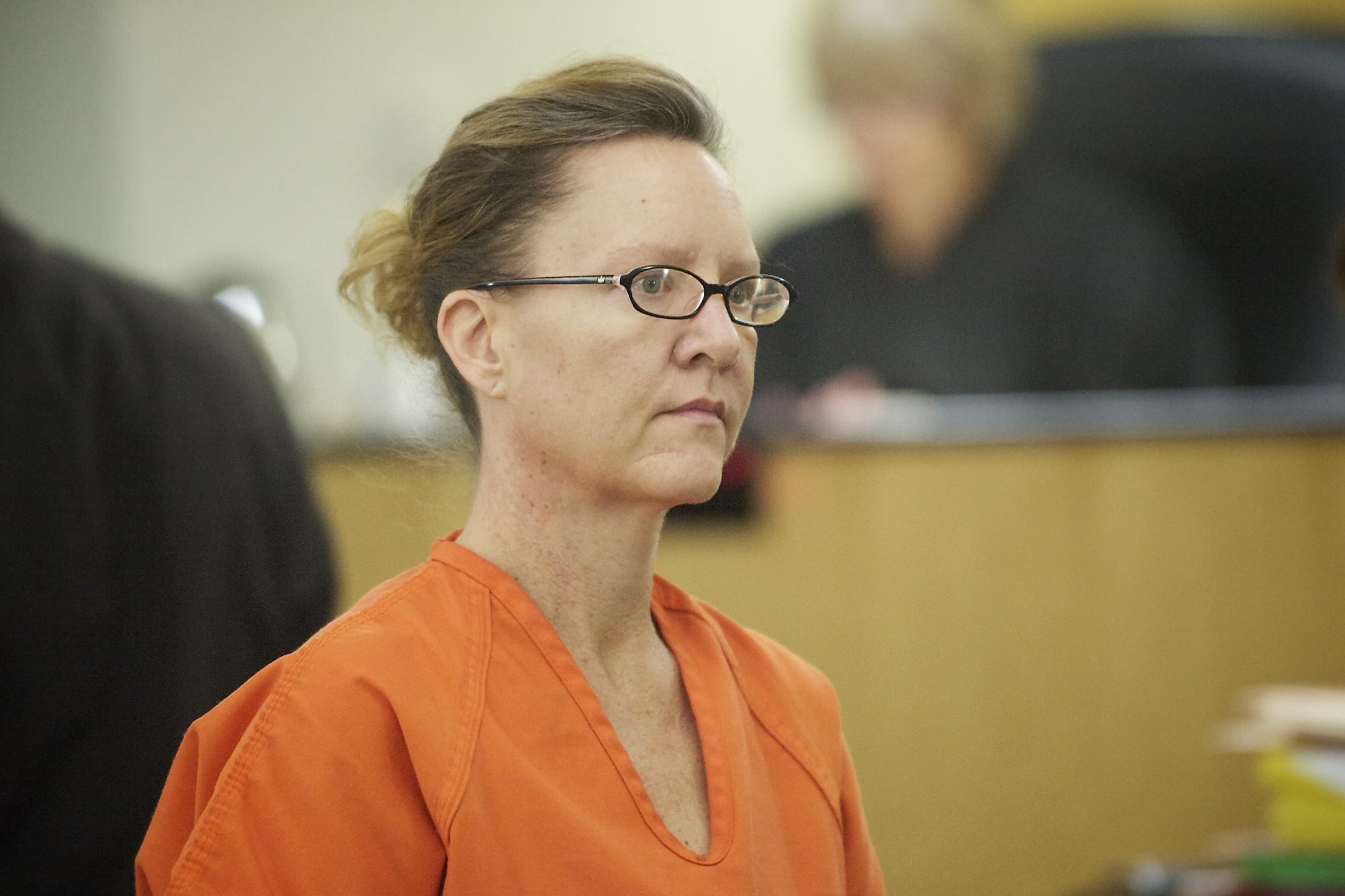 Deborah Lennon appears in Clark County Superior Court today for a hearing on whether she's mentally fit to stand trial.
