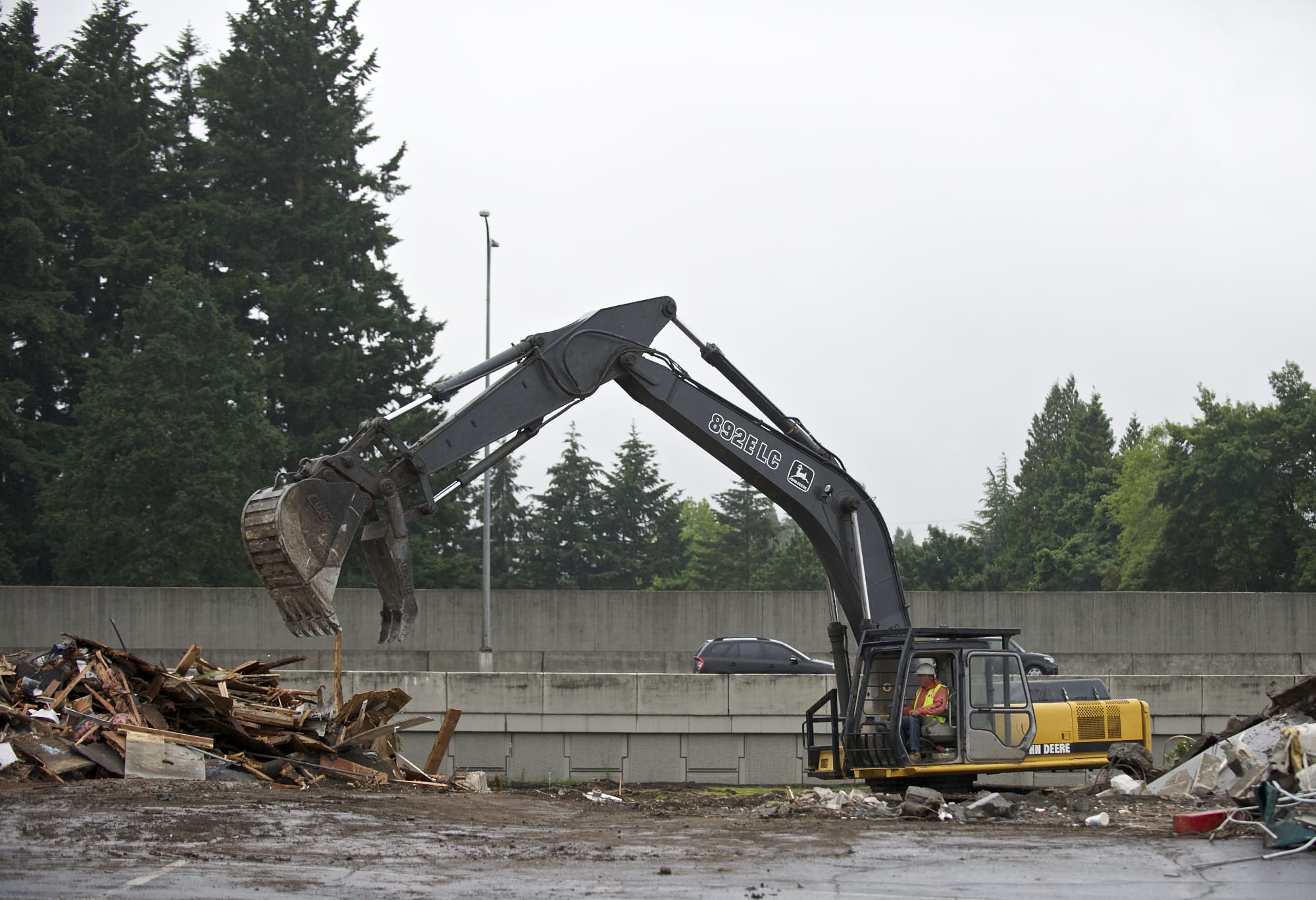 Not much was left of the iconic Steakburger on Tuesday morning as demolition crews made quick work of a restaurant that was popular with generations of Vancouver residents. The original Steakburger dates to the 1940s, and the building at 7120 N.E. Highway 99 opened Jan.
