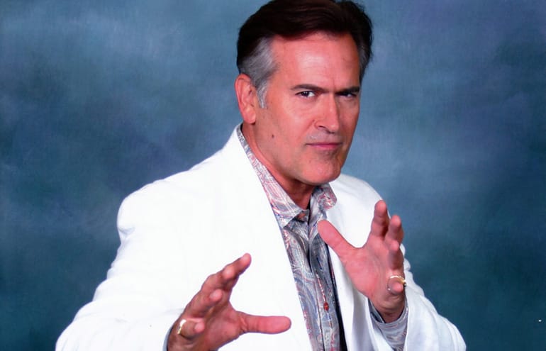 Actor Bruce Campbell will be a featured guest at the Wizard World Portland Comic Con from Friday through Sunday.