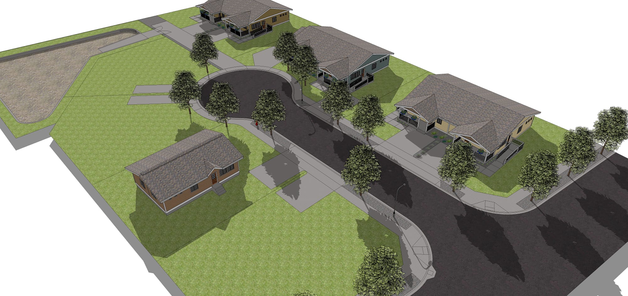 Evergreen Habitat for Humanity announced the proposed Middle Way Subdivision, a 10-house project in the Father Blanchet Park neighborhood.