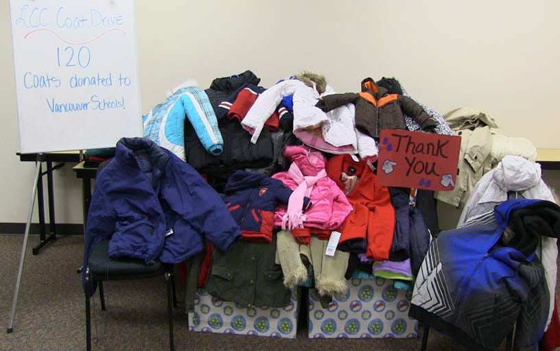 Bagley Downs: Leadership Clark County program alumni gathered more than 130 coats during a recent drive for Vancouver Public Schools' Family-Community Resource Centers.