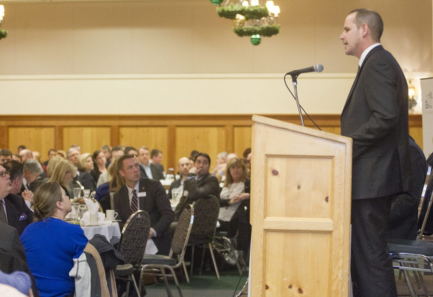 Todd Coleman, CEO of the Port of Vancouver, was one of four panelists at Monday's &quot;The Value of Vision&quot; discussion sponsored by the Columbia River Economic Development Council.