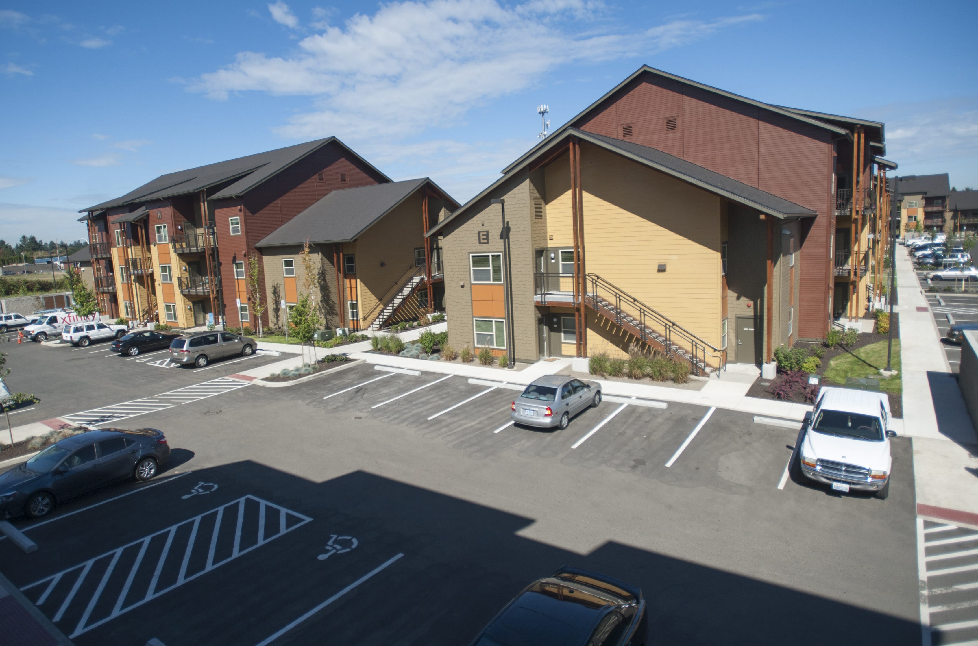 A view if the First Street Apartments in east Vancouver Wednesday September 23, 2015. The event, hosted by the VHA showcased the new affordable housing complex, a testament to how hungry people are for affordable housing.