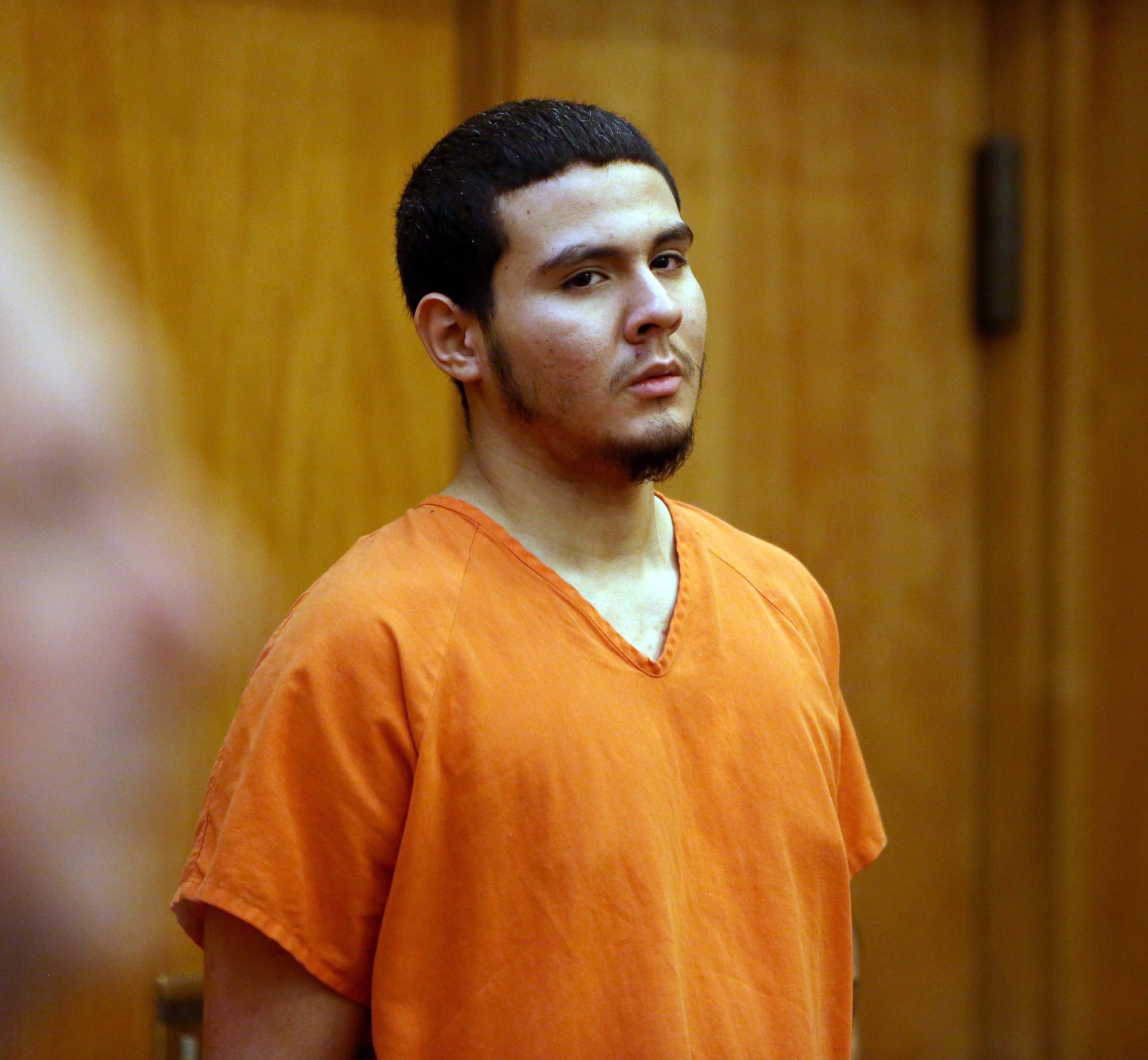 Anthony Rodriguez, 19, appears in criminal court for his arraignment Monday in Miami.