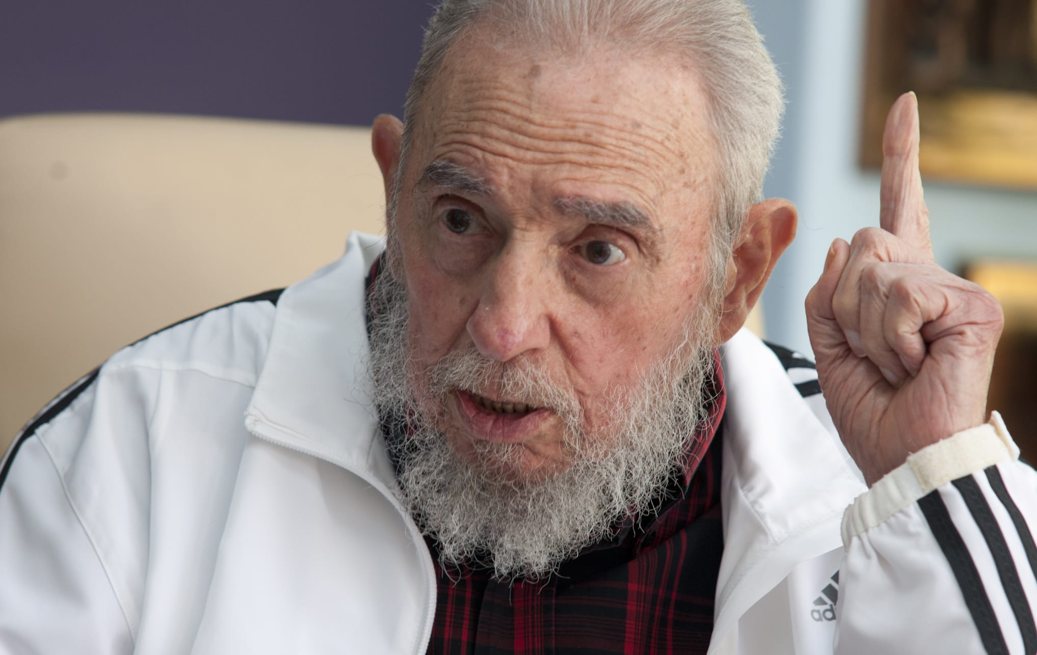 Fidel Castro in July.