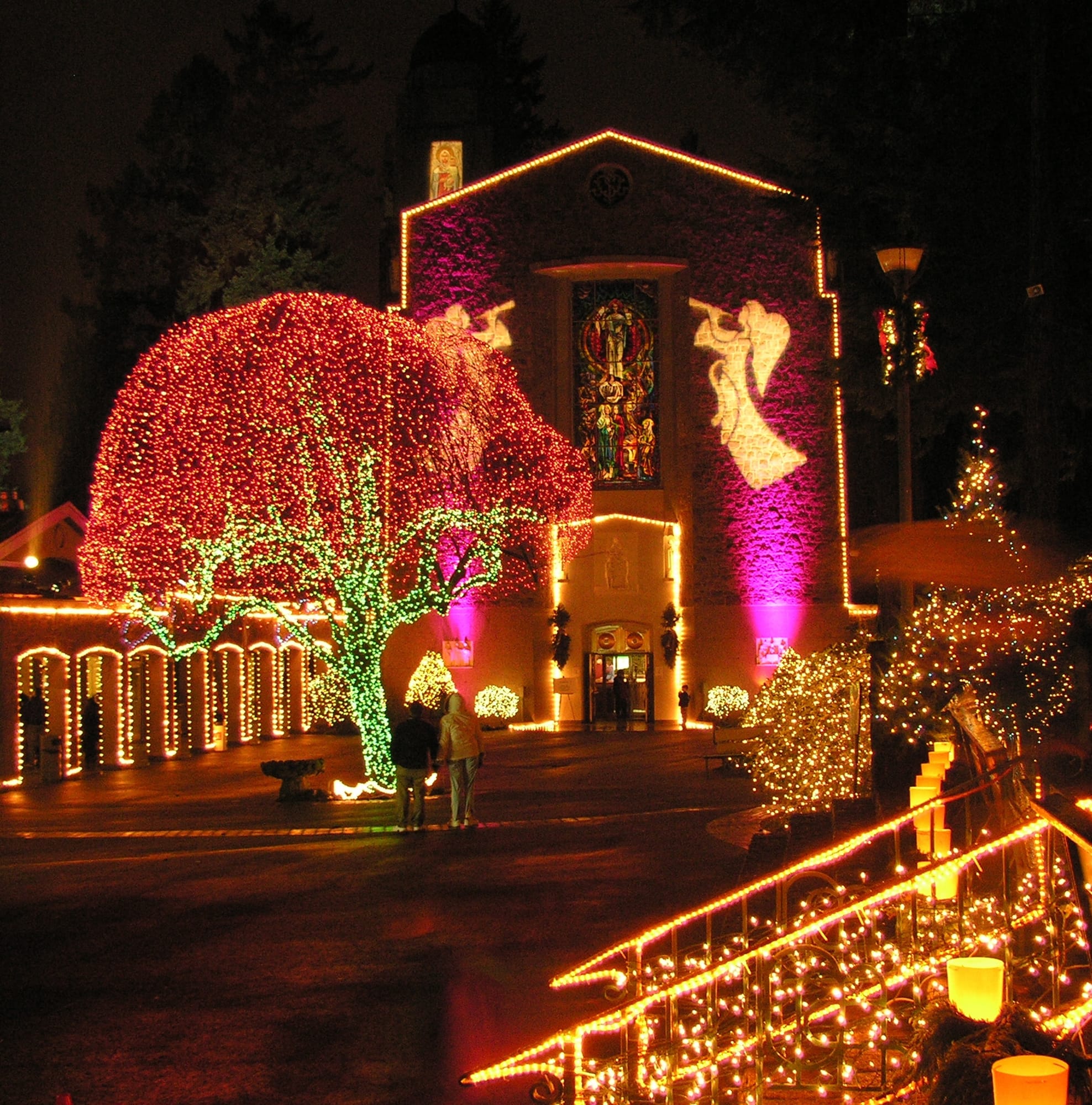 The Christmas Festival of Lights takes place through Dec. 30 at the Grotto in Portland.