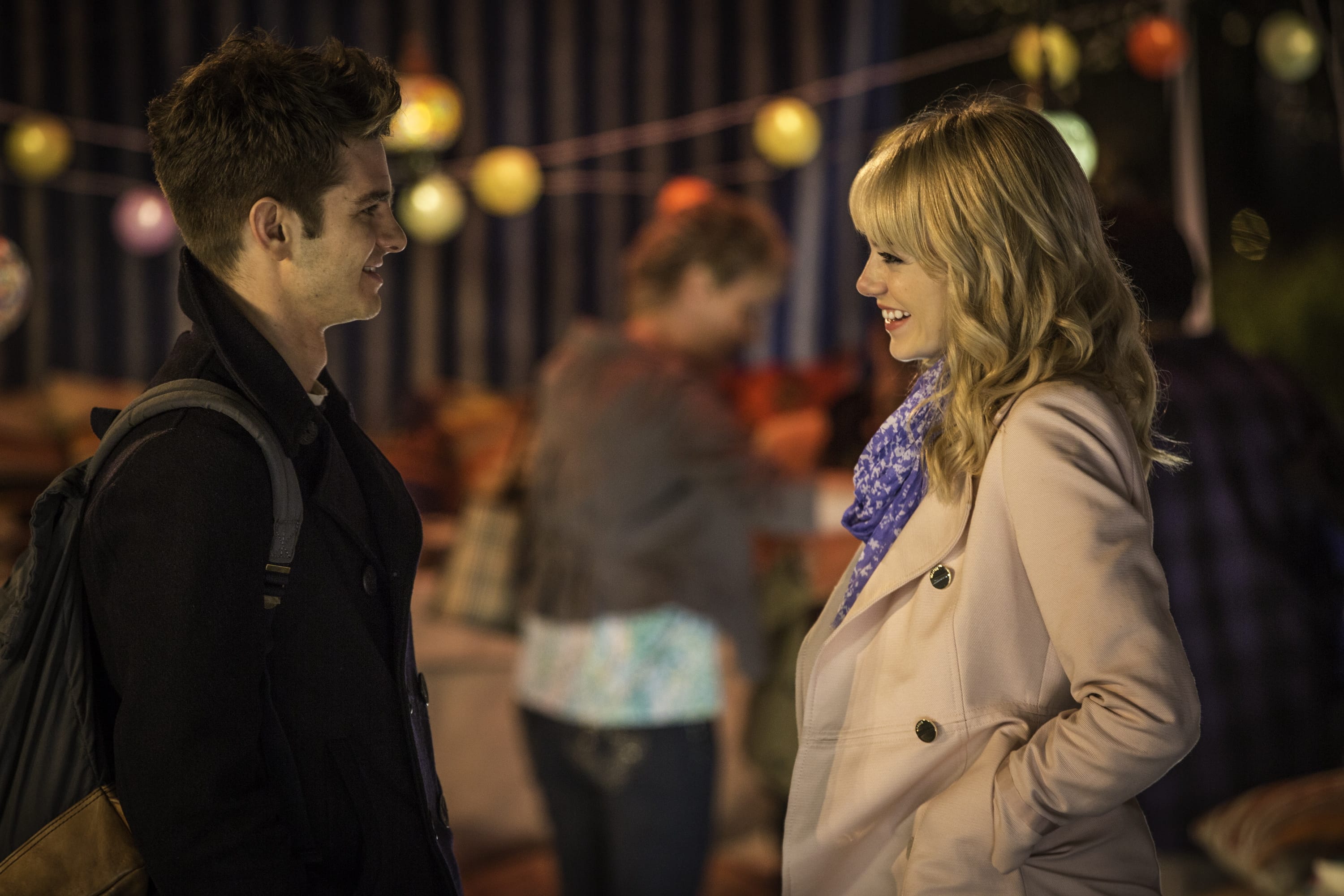 Andrew Garfield and Emma Stone star in &quot;The Amazing Spider-Man 2.&quot;