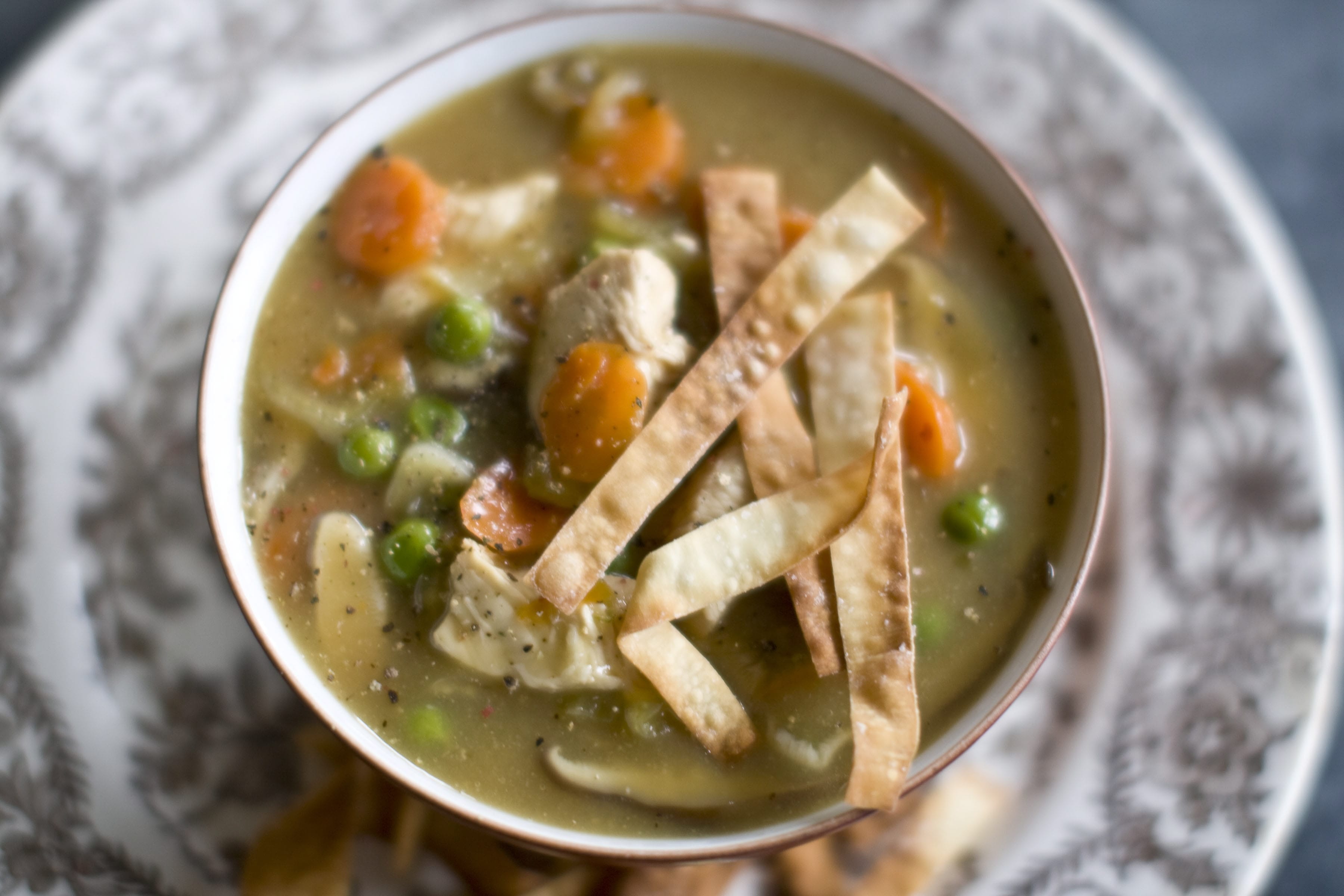 This recipe's fragrant broth is essentially a Chinese version of a Jewish chicken soup.