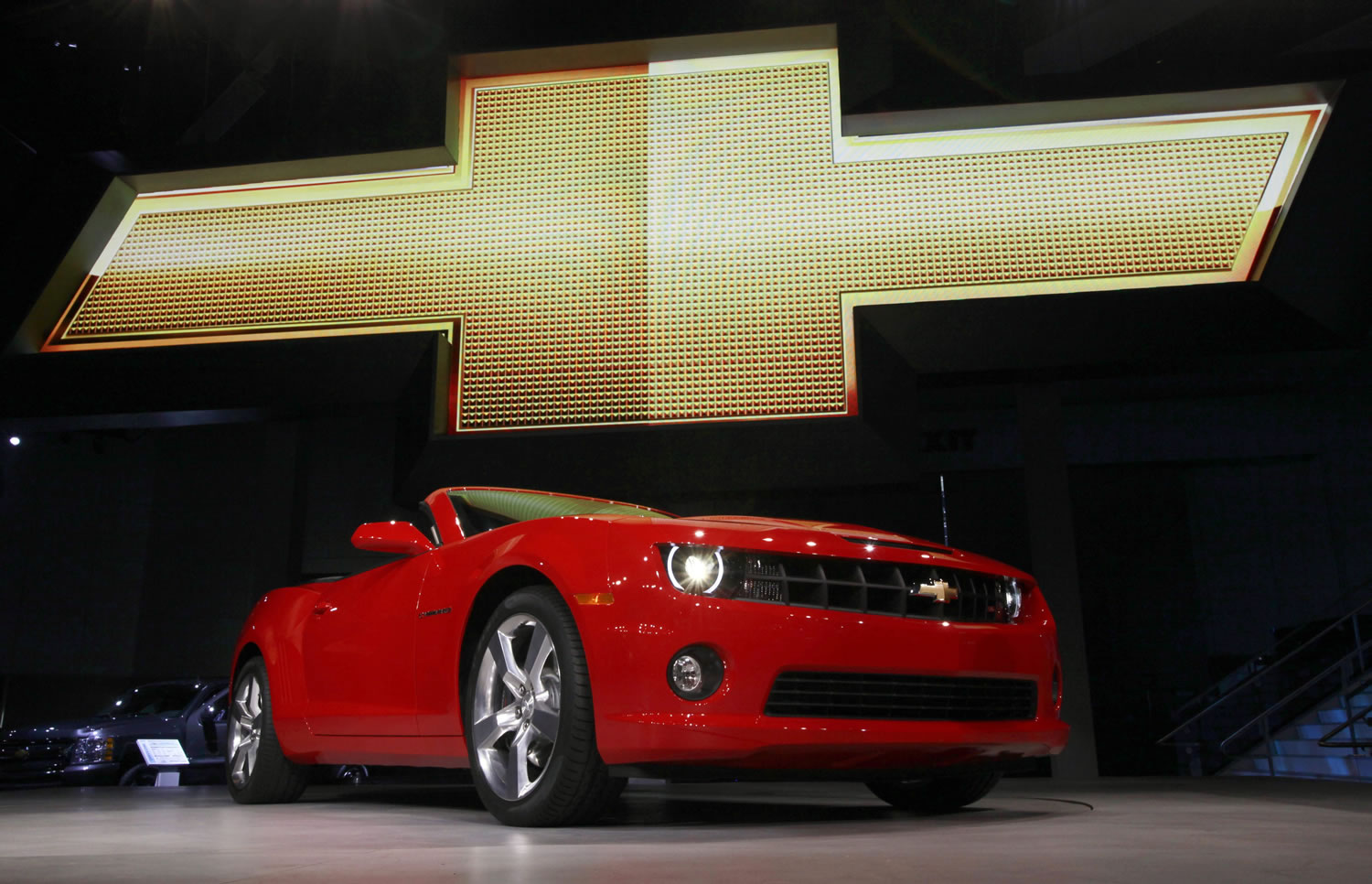 The 2011 Chevrolet Camaro convertible debuts in 2010 at the Los Angeles Auto Show.