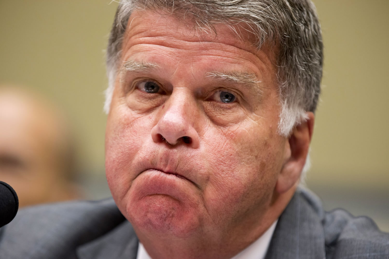 Archivist of the United States David Ferriero, testifies on Capitol Hill in Washington on Tuesday before the House Oversight and Government Reform Committee hearing on Lois Lerneru2019s missing emails.
