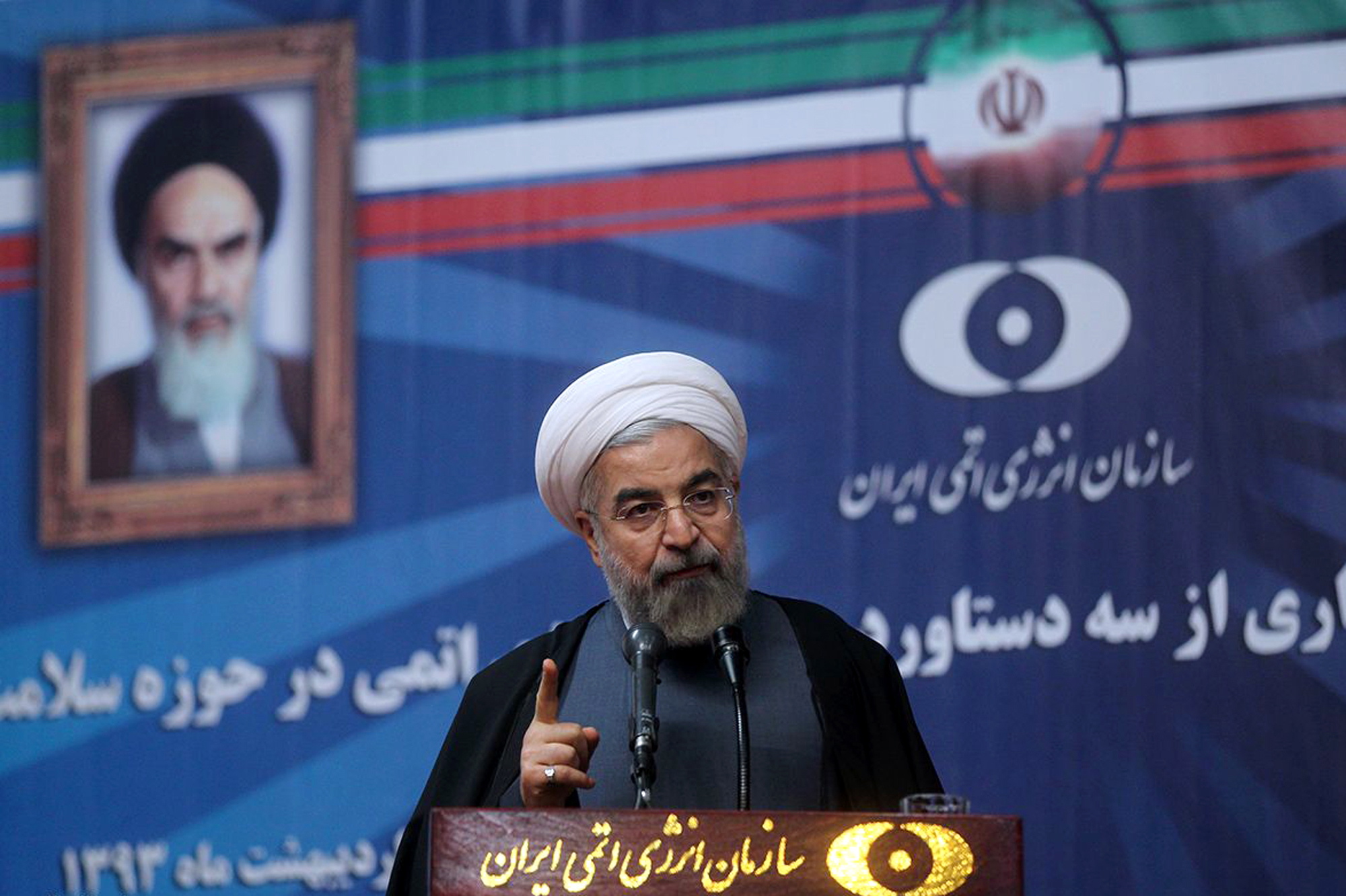 Hassan Rouhani
Iranian president