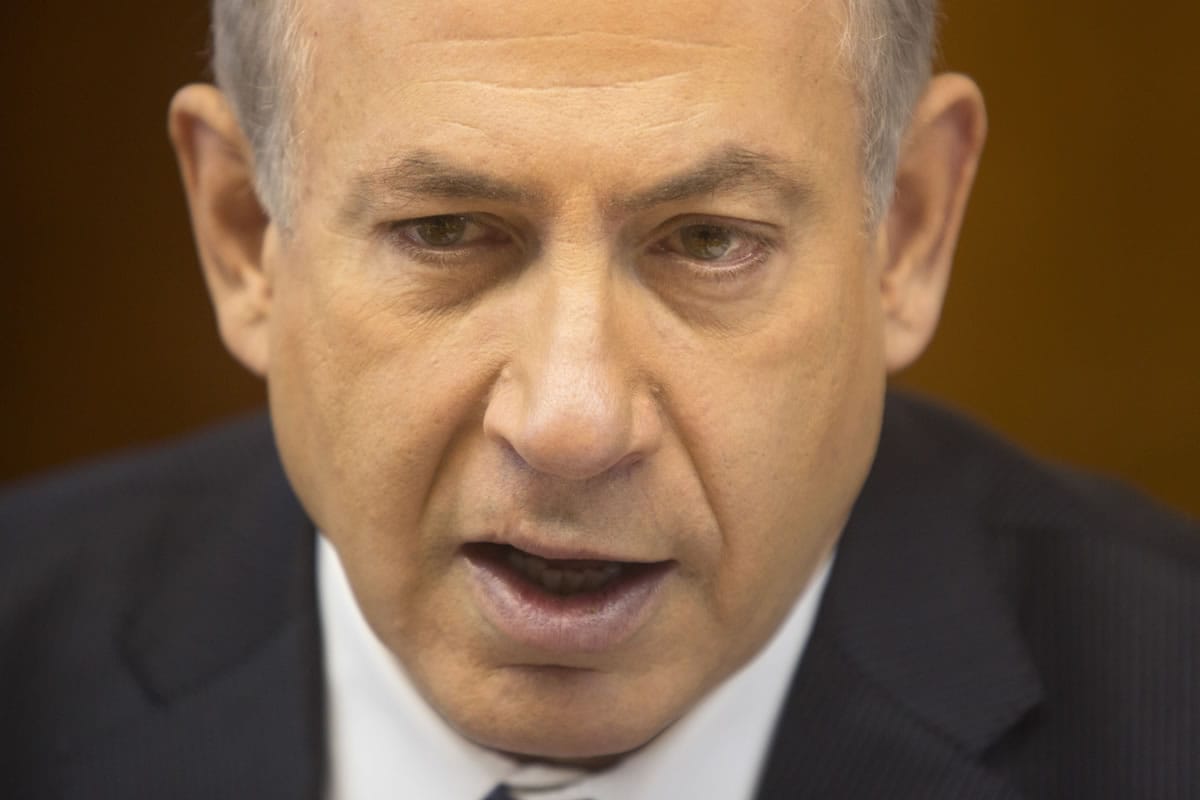 Israeli Prime Minister Benjamin Netanyahu: &quot;This is the Jewish land.