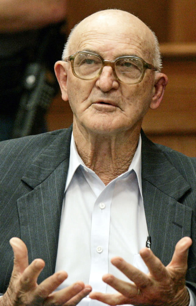Edgar Ray Killen is photographed June 20, 2005, in a Philadelphia, Miss., court room during a recess of his murder trial for the 1964 slayings of three civil rights workers.
