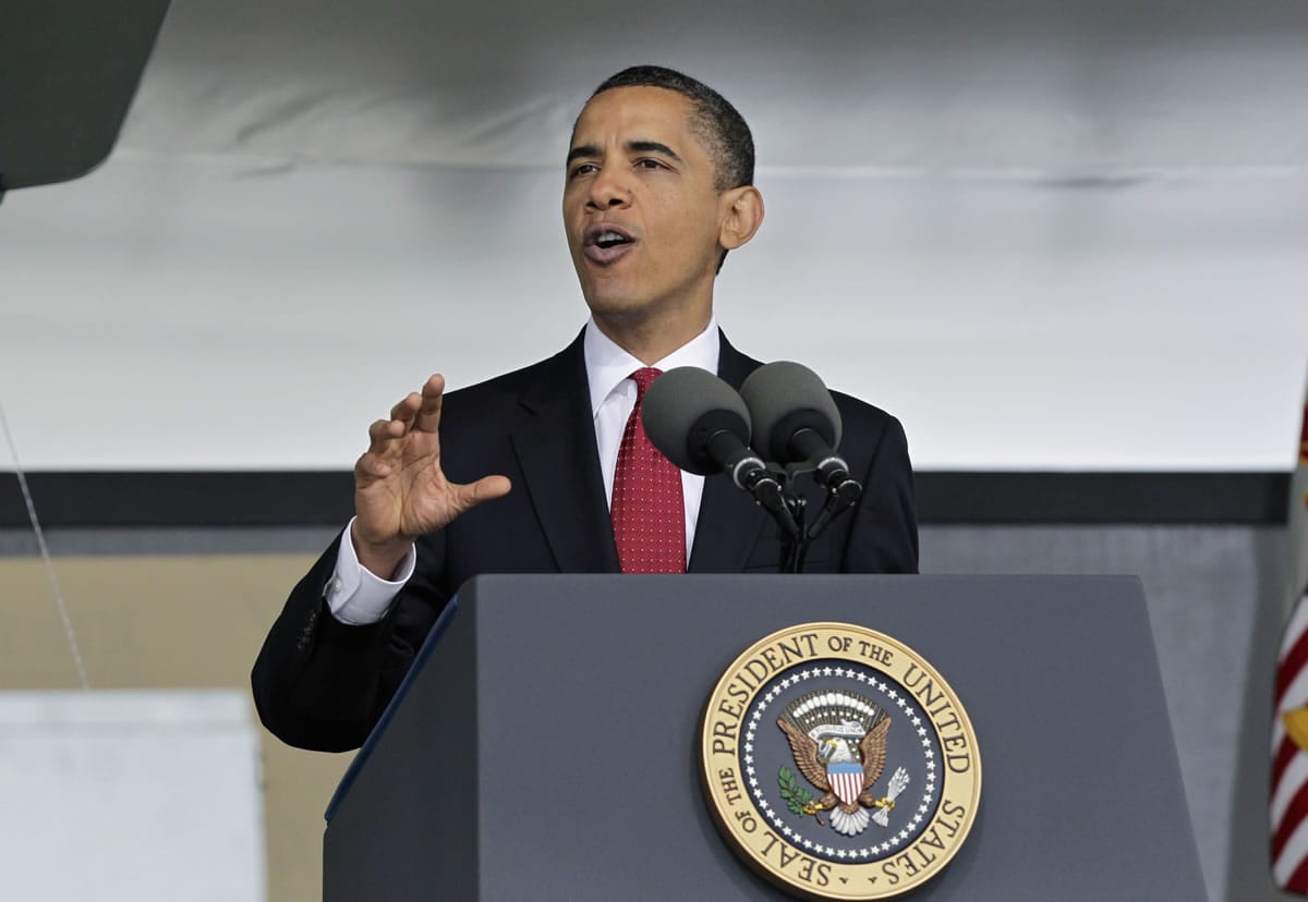President Barack ObamaOutlined a foreign policy vision
